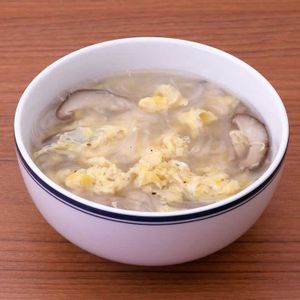 しいたけの春雨たまごスープ