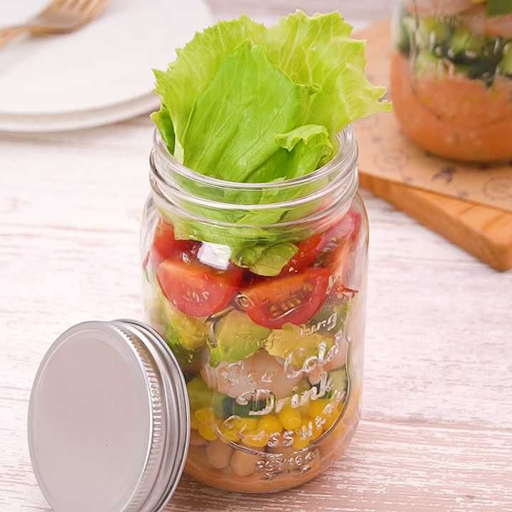 彩りジャーサラダ