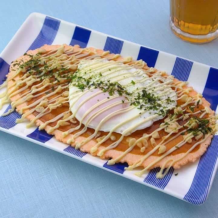 お手軽おやつ たまごせんべい