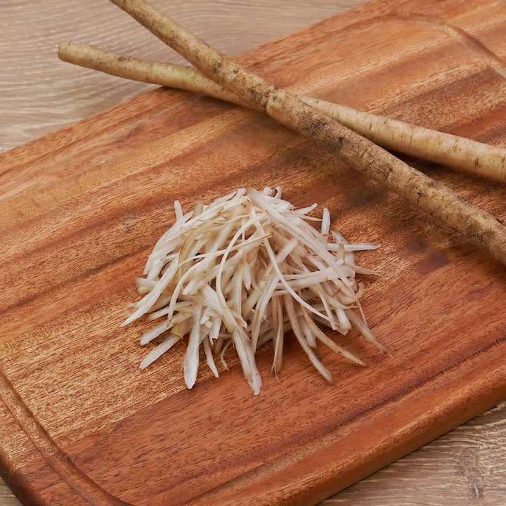 ピーラーを使ったごぼうのささがき