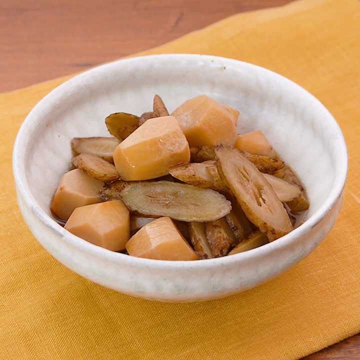 ごぼうと里芋の煮物