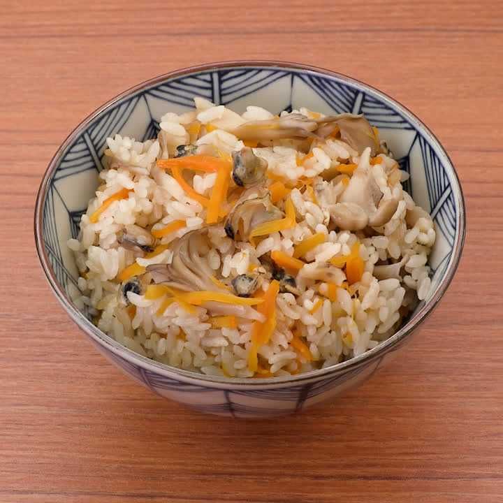 しじみと舞茸の炊き込みご飯