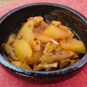 大根とごぼうのおかか煮