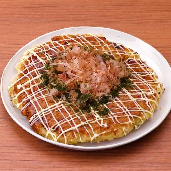 海鮮餅お好み焼き