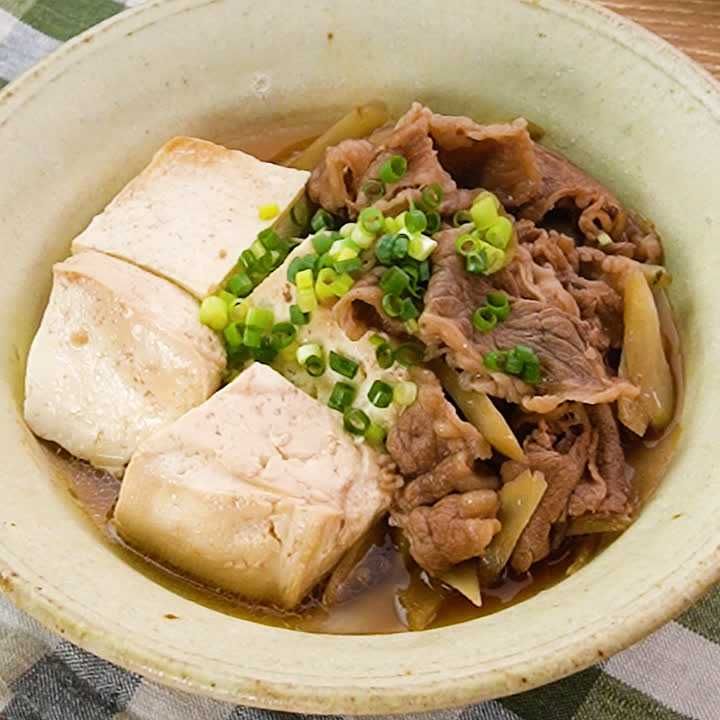 ごぼう肉豆腐