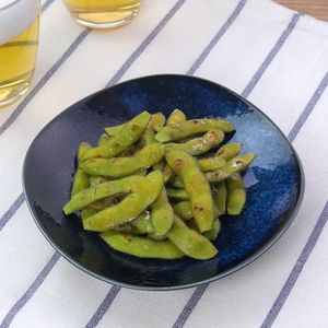 フライパンで作る焼き枝豆