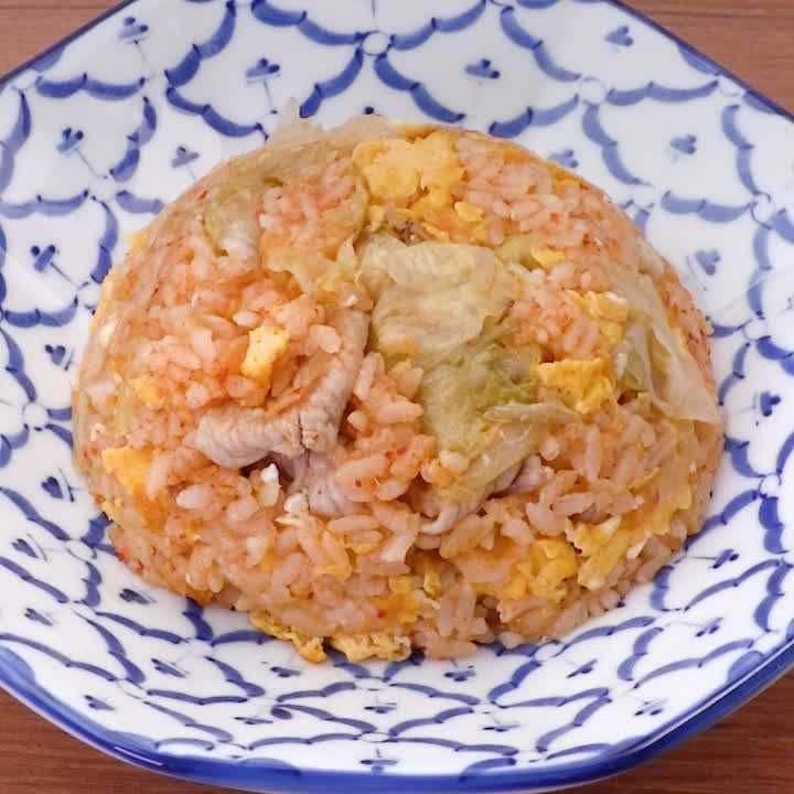 キムチレタスチャーハン