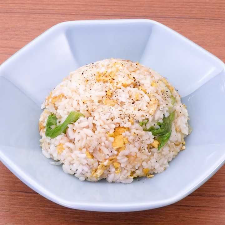 しらすレタスチャーハン