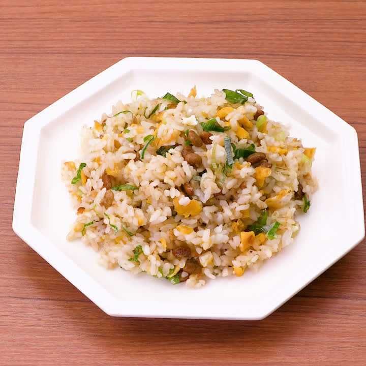 納豆マヨチャーハン