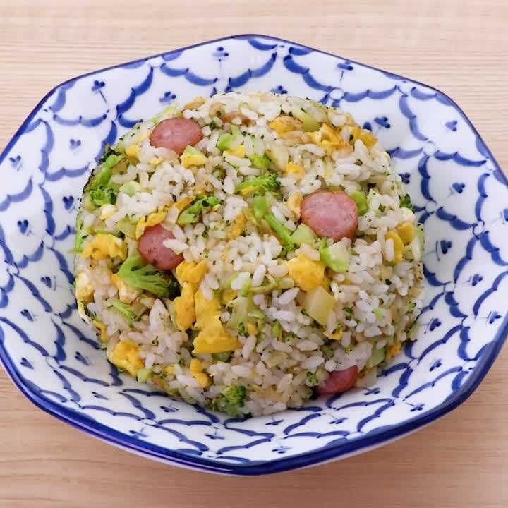 ブロッコリーのチャーハン