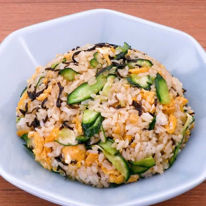 きゅうりチャーハン