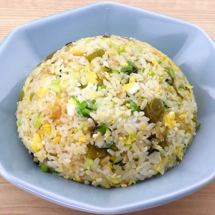 しらす高菜チャーハン