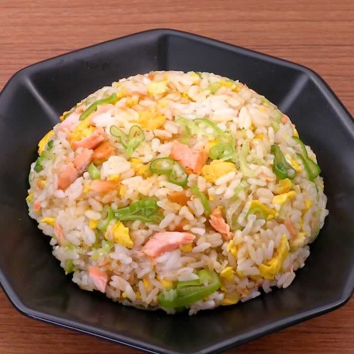 鮭の卵チャーハン