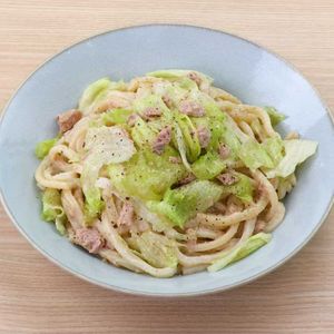 「レタスとツナの冷やしうどん」のレシピ動画