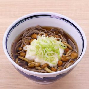 なめこのとろろ蕎麦