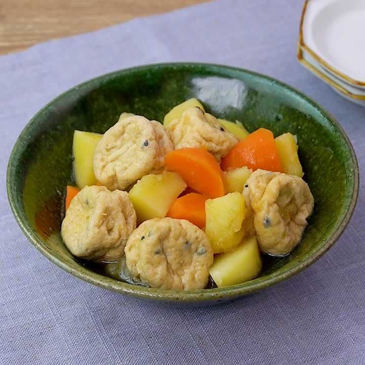 がんもどきと野菜の煮物