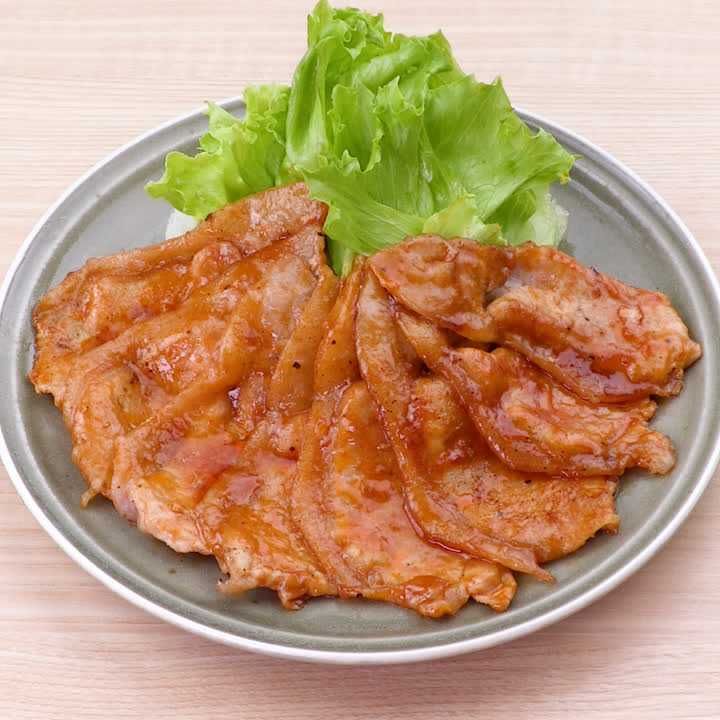 豚ロースのケチャップ照り焼き