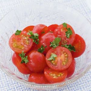 「ミニトマトのマリネ」のレシピ動画