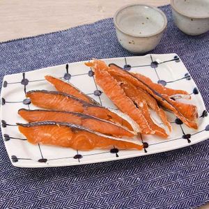 オーブンで作る鮭とば