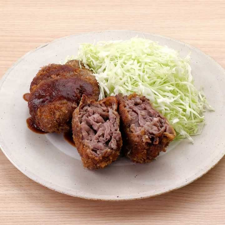 牛こまのソースカツ