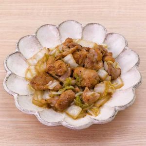 「鶏肉と白菜のポン酢マヨ炒め」のレシピ動画