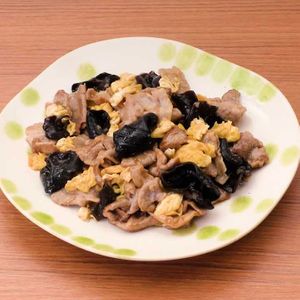 「豚肉ときくらげのオイスター炒め」のレシピ動画