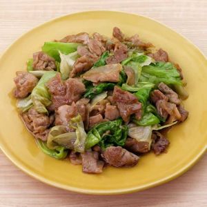 「豚肉とレタスのオイスター炒め」のレシピ動画