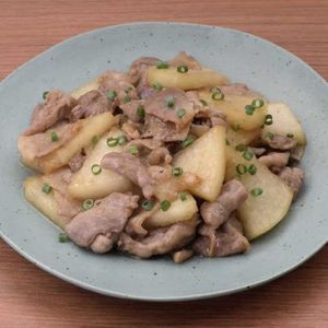 「豚肉と冬瓜の甘辛炒め」のレシピ動画