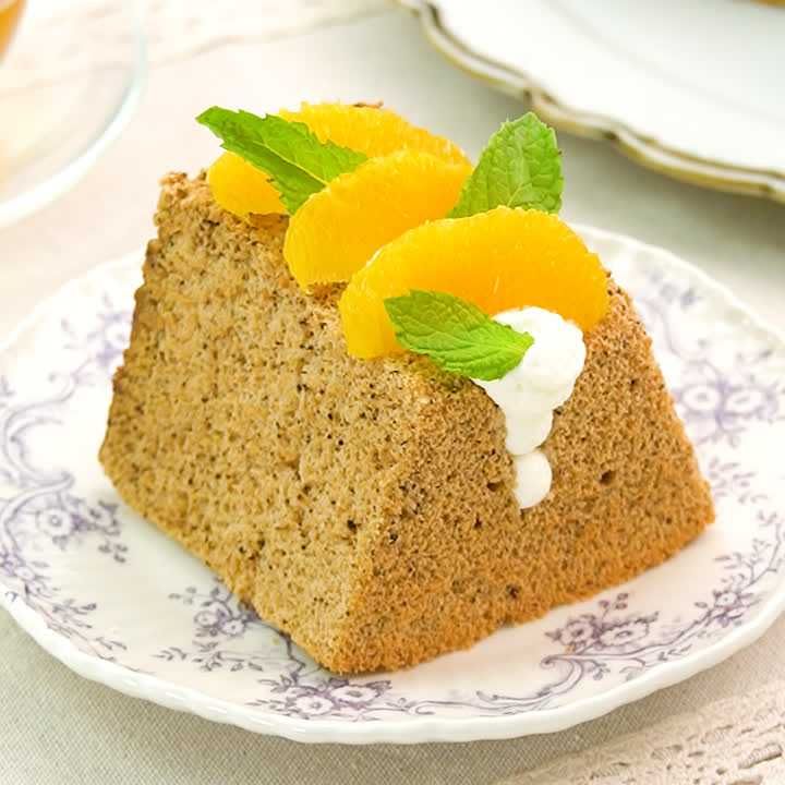 オレンジアールグレイのシフォンサンド