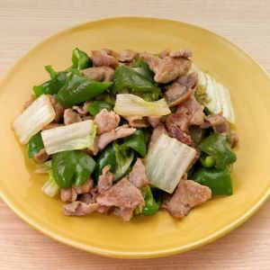 「豚肉と白菜のさっぱり炒め」のレシピ動画