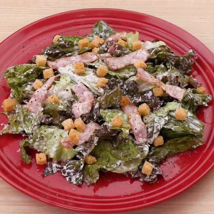 サニーレタスのシーザーサラダ