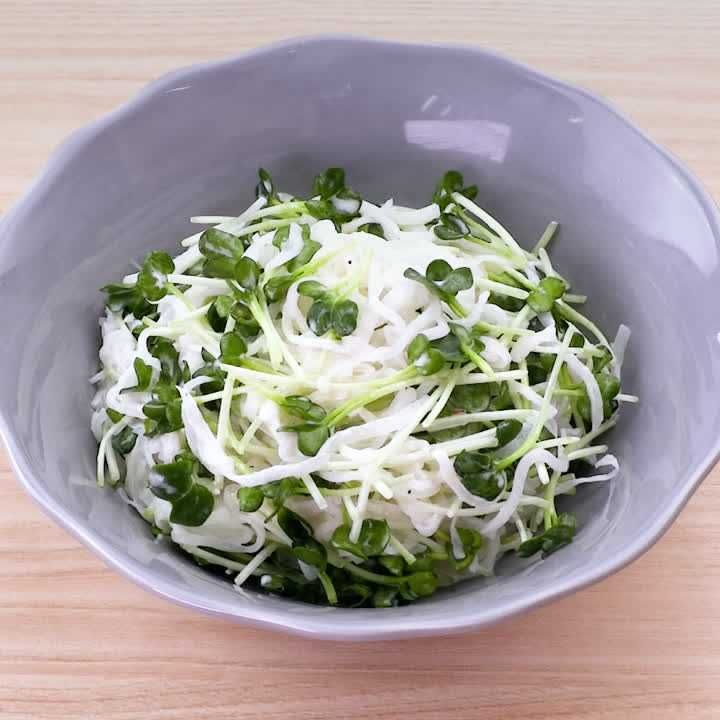 大根のコールスロー