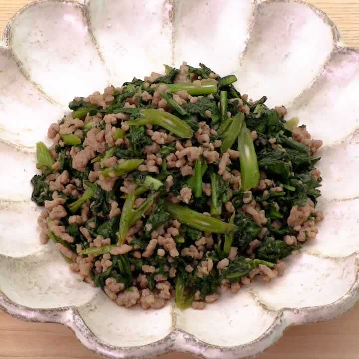 春菊そぼろ