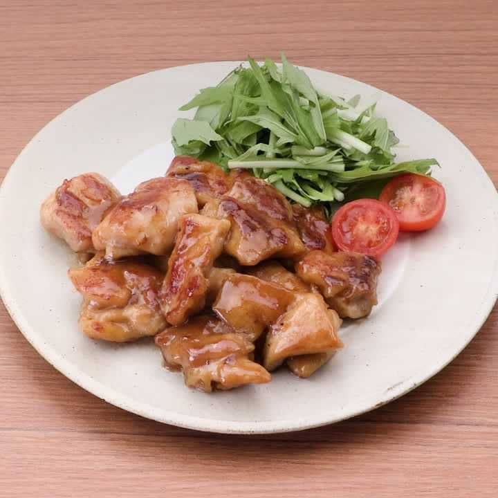 鶏もも肉の照りマヨ焼き