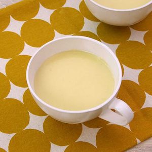 「さつまいもの豆乳ポタージュ」のレシピ動画