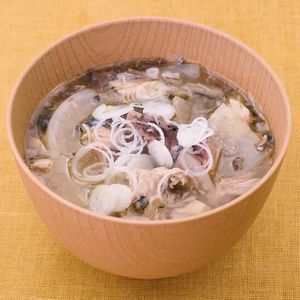 大根と鯖缶の味噌汁