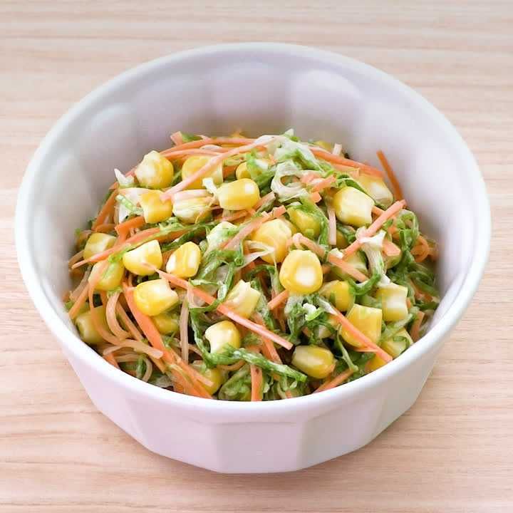 レタスのコールスロー風