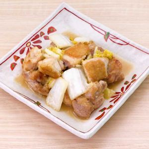 鶏肉と白菜の味噌炒め