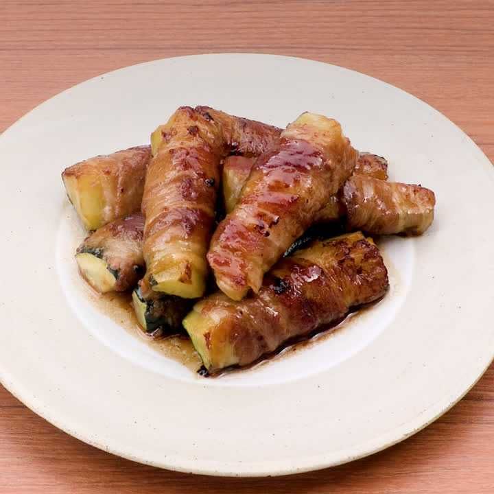 ズッキーニの肉巻き