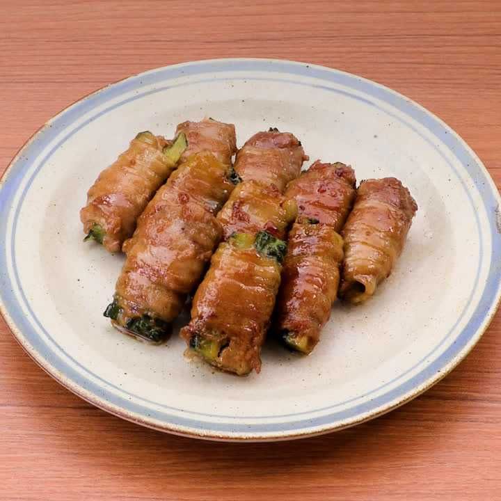 ゴーヤーの肉巻き