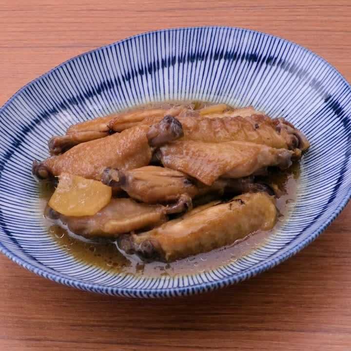手羽中のさっぱり煮