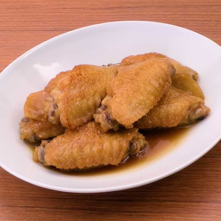手羽中の甘辛さっぱり煮