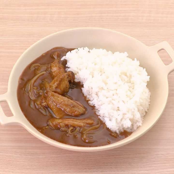 手羽中カレー