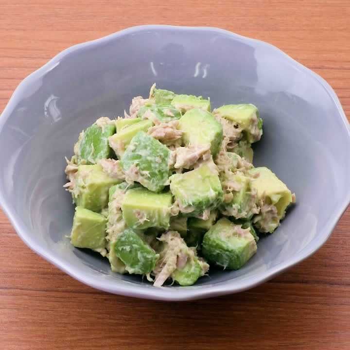 具材2つ♪ アボカドとツナのサラダのレシピ動画・作り方 DELISH KITCHEN