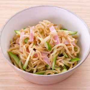 「切り干し大根とハムの和風サラダ」のレシピ動画