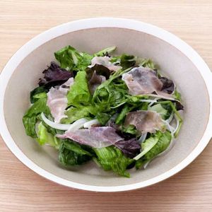 「ベビーリーフとハムのイタリアンサラダ」のレシピ動画