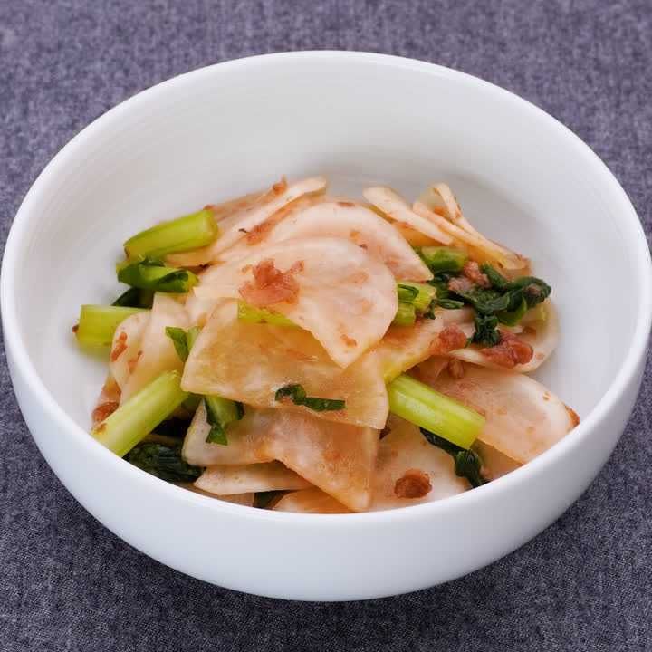 かぶの梅おかか和え