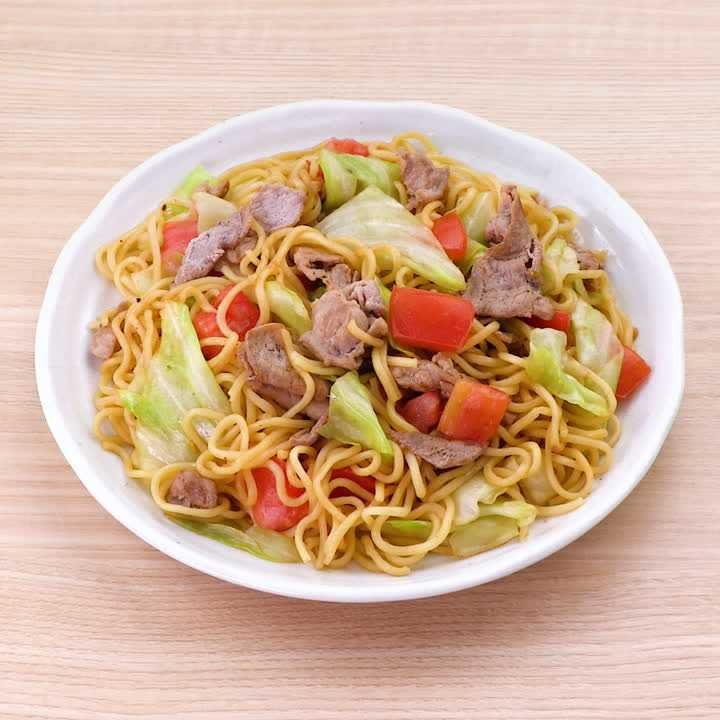 トマト焼きそば