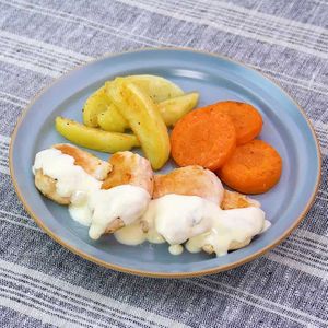 鶏むね肉のマヨソースソテー