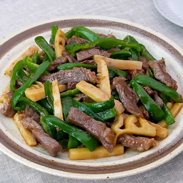 ステーキ青椒肉絲